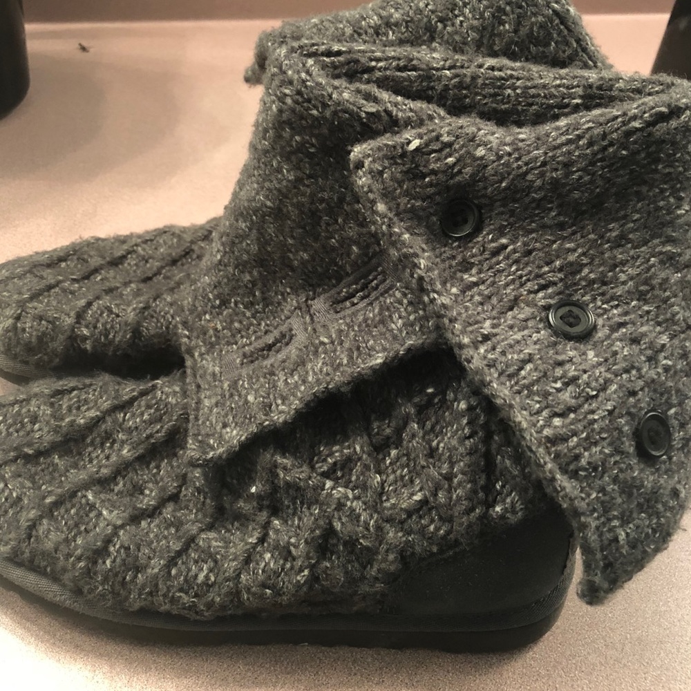 Ugg Cardy knit slouch boots